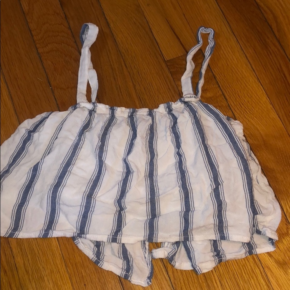 Striped Crop top